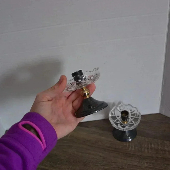 Vtg Candlestick  Holders - Picture 6 of 8